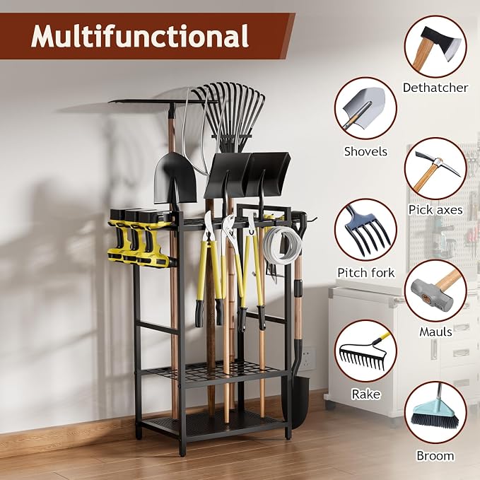 Garden Garage Tool Organizer - Image 6