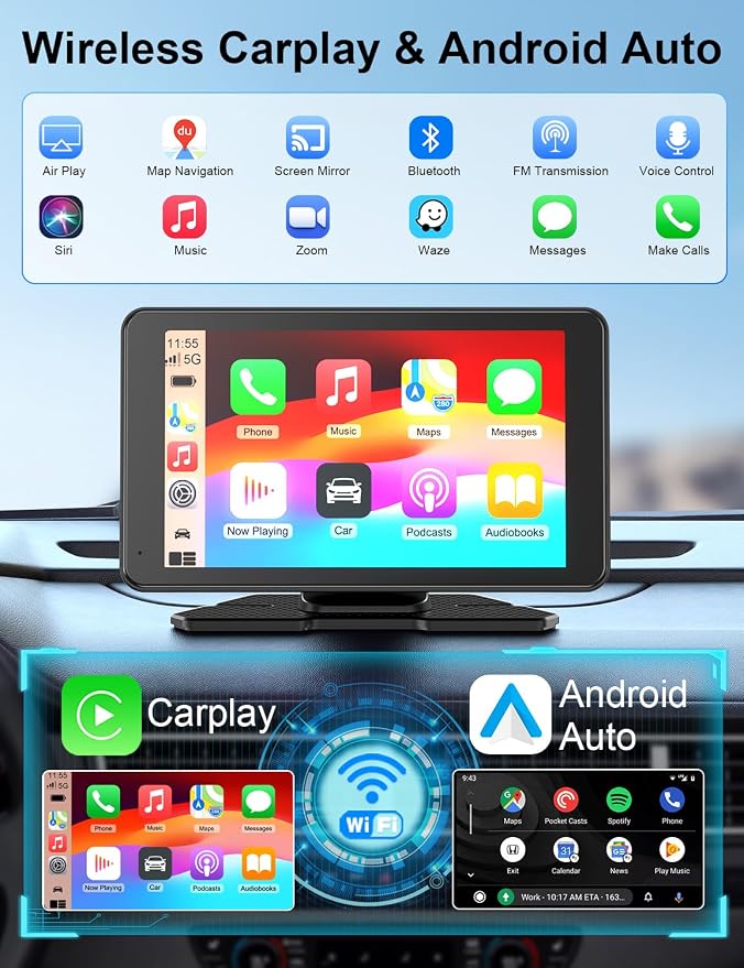 Apple Carplay Screen for Car, Backup Camera - Image 3