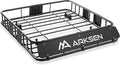 ARKSEN 43 x 39 x 6 Inch Universal 150LB Heavy Duty Roof Rack Cargo by ARKSEN
