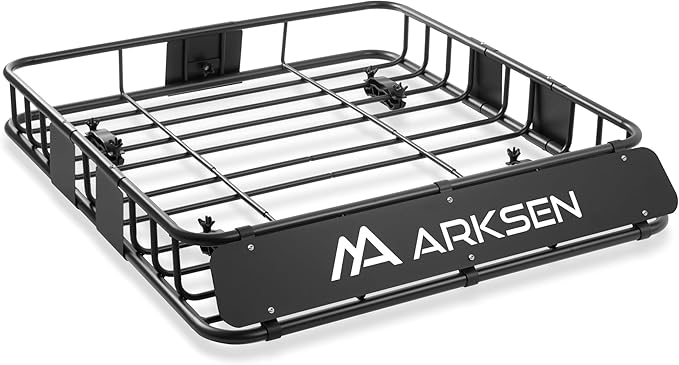 ARKSEN 43 x 39 x 6 Inch Universal 150LB Heavy Duty Roof Rack Cargo by ARKSEN