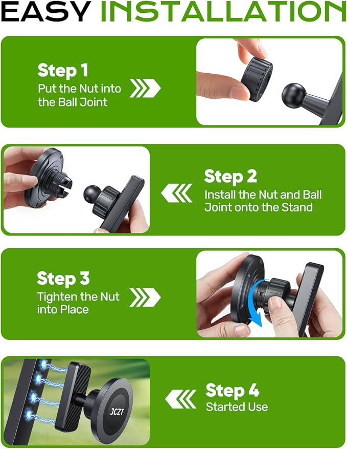 Magnetic Golf Cart Phone Holder Compatible - Image 5