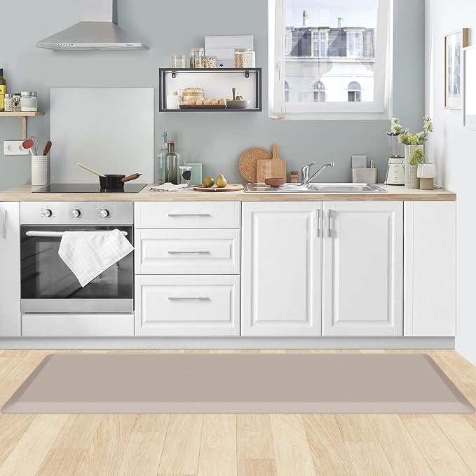 KitchenClouds Kitchen Mat Cushioned Anti Fatigue Kitchen Rug 0.8inch Waterproof - Image 7