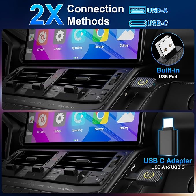 Mini Wireless CarPlay and Wireless Android Auto Adapter 2025 - Image 5