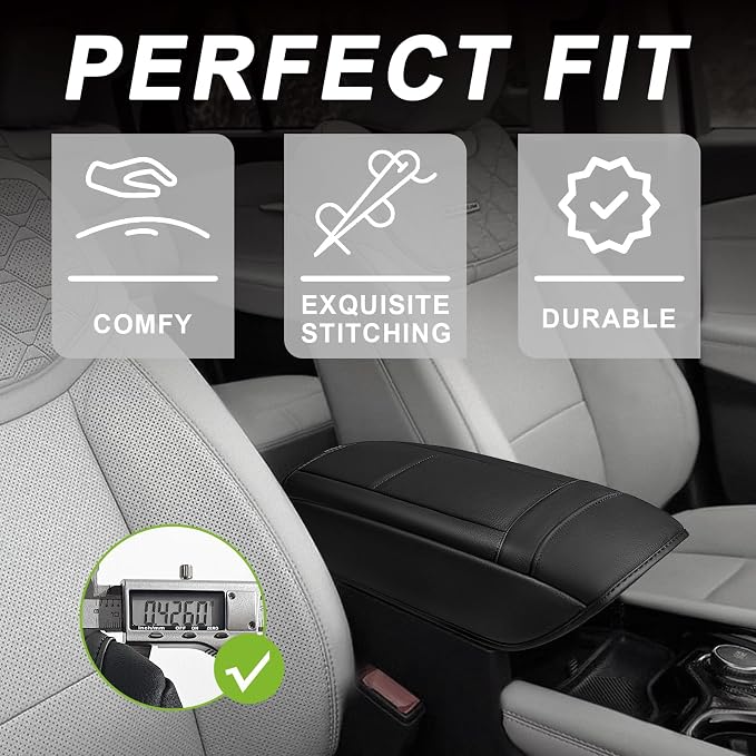 Muslogy Center Console Armrest Cover Compatible - Image 5