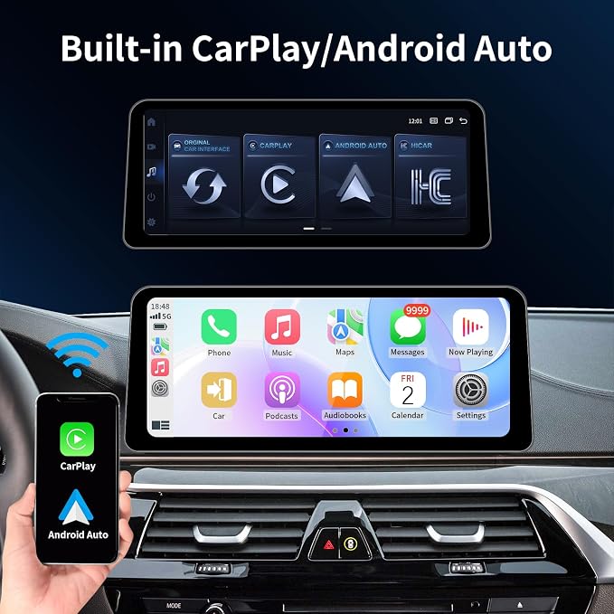 Wireless CarPlay/Android Auto 12.3 Inch Touchscreen - Image 2