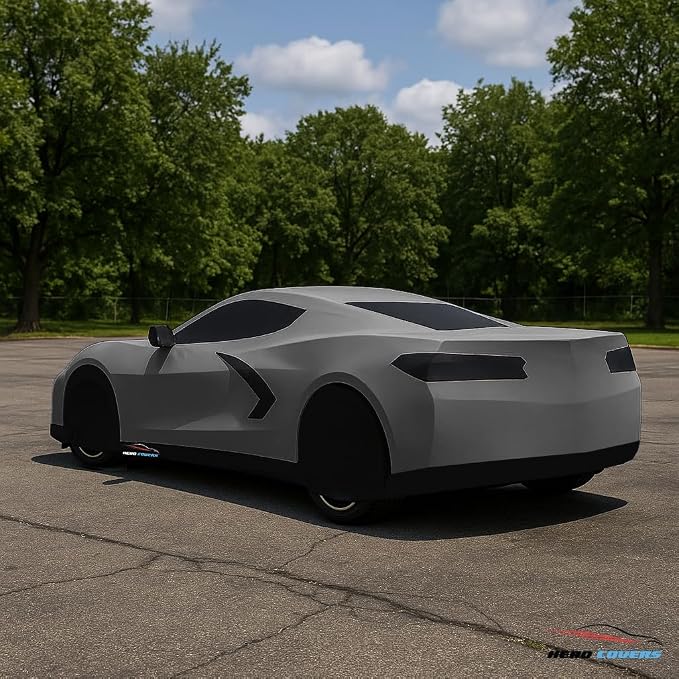 C8 Car Cover Fit for Corvette C8 Indoor and Outdoor Protection - Image 8