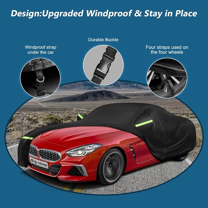 Car Cover for BMW Z4 E85 E86 E89 G29 Z4 M40i Coupe Roadster 2002-2025 Z4 - Image 3