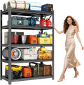 Garage Shelving Metal Storage Shelves 3500Lbs Garage Storage Shelves Heavy Duty by PRESTELION