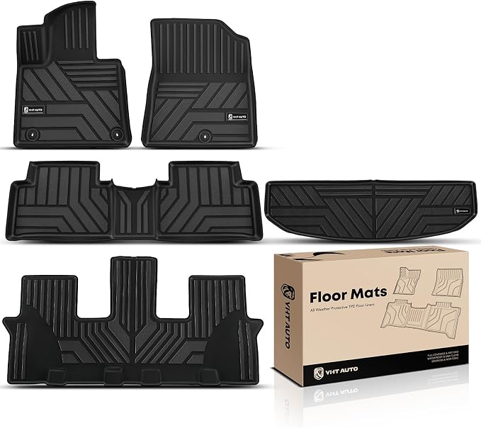 YHTAUTO Floor Mats & Cargo Mat Compatible by YHTAUTO