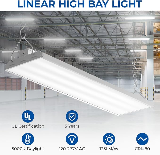 CINOTON 4FT 300W LED Shop Light - Image 5