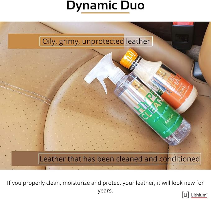 Lithium Hide Rehab Car Leather Cleaner and Conditioner - Image 3