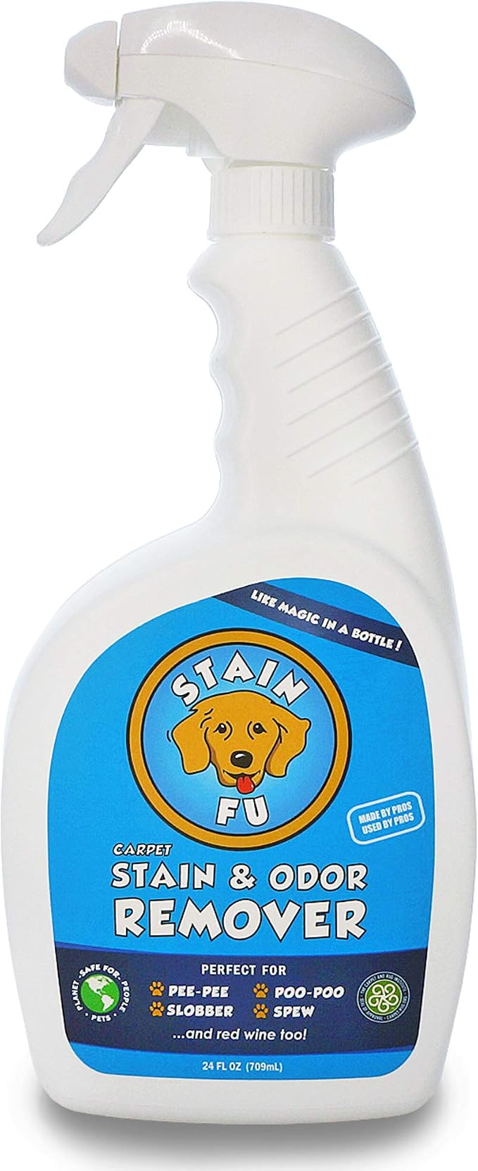 Pro Strength Carpet Odor & Stain Remover Works Like Magic in a Bottle on Tough by StainFu