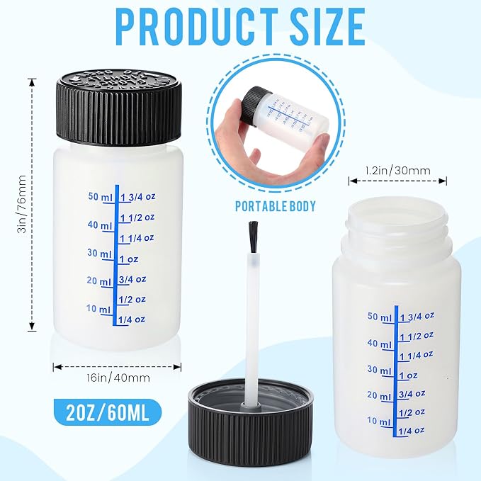 Mumufy 240 Pcs Touch up Paint Bottles - Image 2