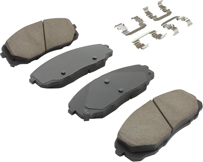 Premium Ceramic Front Brake Pads Compatible - Image 2
