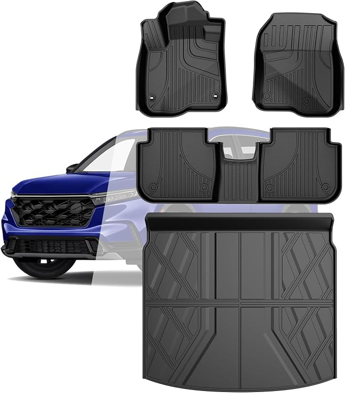 Floor Mats & Cargo Liner Fit for Honda CRV 2023-2025 2026 All Models by TTXLIGHTING%C2%AE