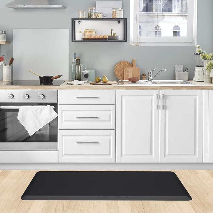 KitchenClouds Cushioned Anti Fatigue Kitchen Rug, Waterproof Non Slip, Standing - Image 7