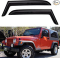 Window Visors Rain Guards Shield by YQAUTEC