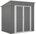 6x4 FT Outdoor Metal Storage Shed by ForEveryCornerofLife