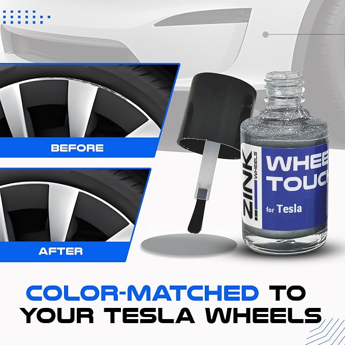 Premium Tesla Wheel Curb Rash Repair Kit - Image 5