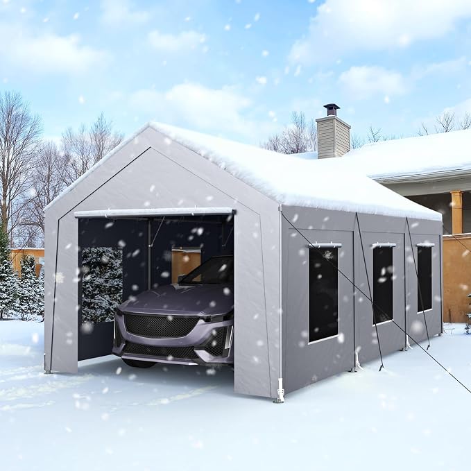 Carport 10x20 ft Heavy Duty, Car Port - Image 8