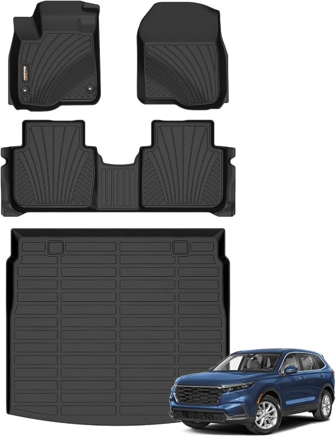 Binmotor-Floor Mats & Upper Cargo Liner Set by VisittheBinmotor