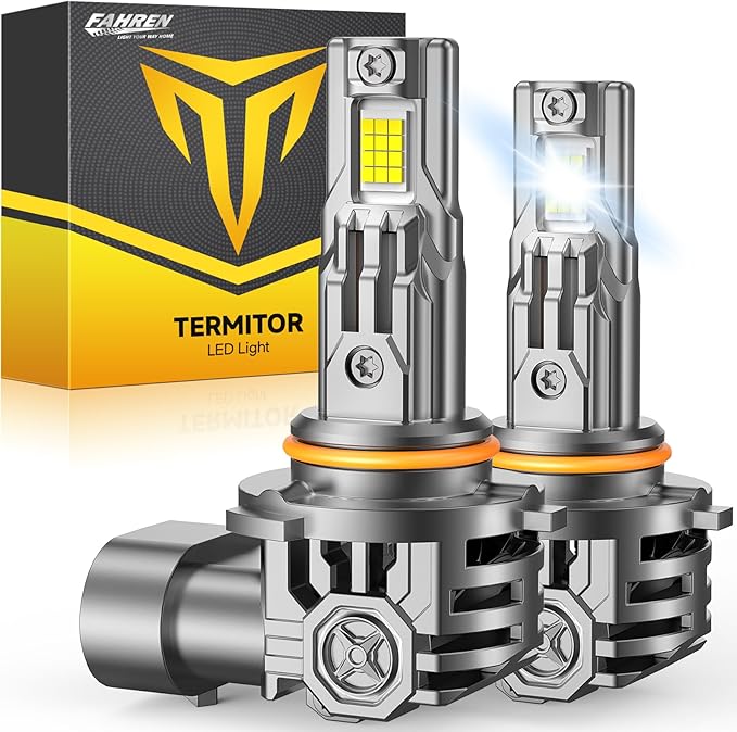 FAHREN Upgraded 9012 LED Bulbs, 60000LM 1000% Ultra-Bright, Real 1:1 Mini Size by Fahren