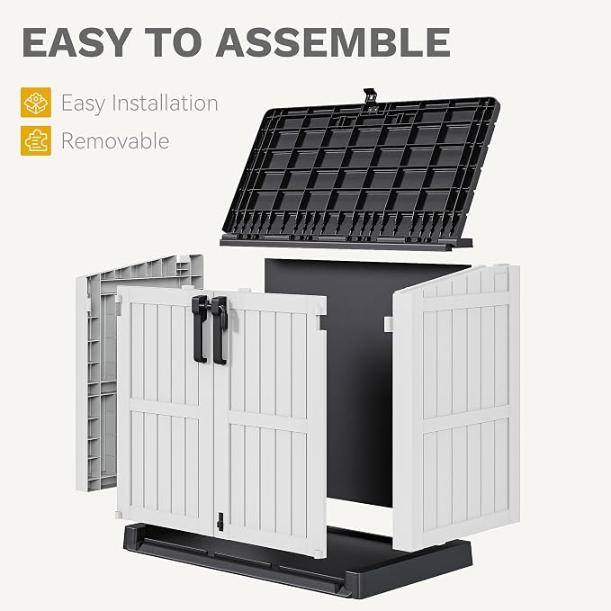 DWVO 36 cu ft Tool Storage Shed, Storage - Image 3