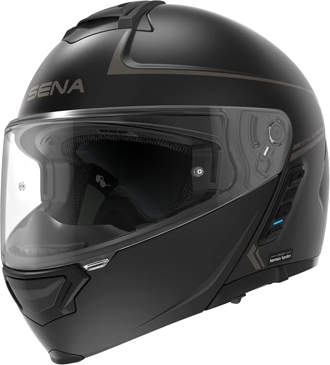 Sena Impulse DOT Flip Up Modular Bluetooth Helmet w/Sound by Harman Kardon Dual by Sena