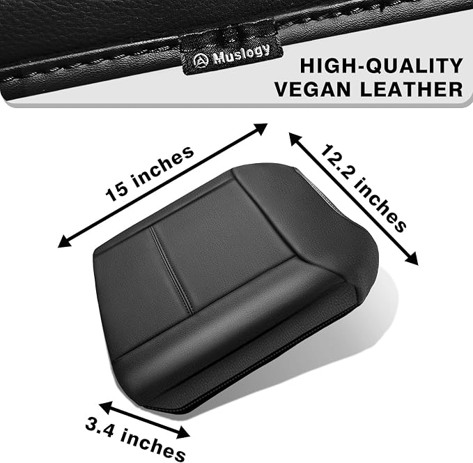 Muslogy Center Console Armrest Cover Compatible - Image 2