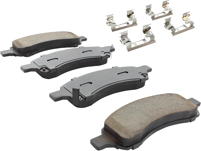 Premium Ceramic Front Brake Pads Compatible - Image 2