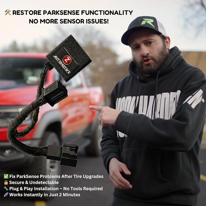 Z Automotive RAM ParkSense Fix for 2021+ Ram 1500 DT/TRX – Restores ParkSense - Image 3