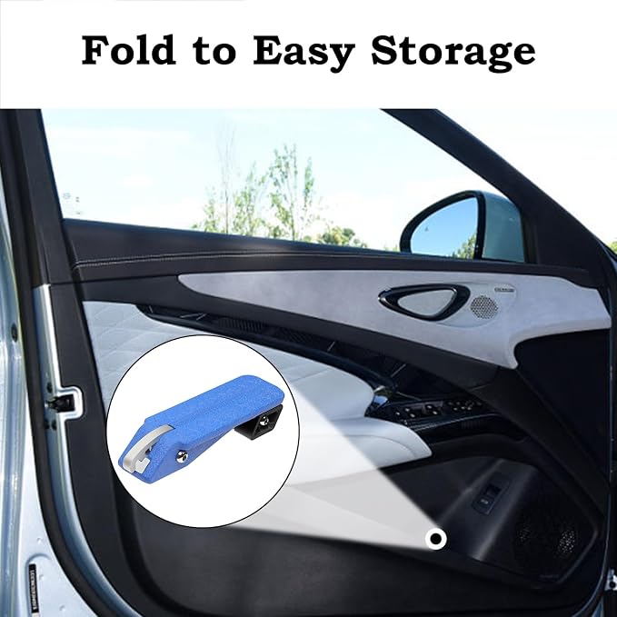 COWVIE Foldable Car Door Step Stand Pedal - Image 7