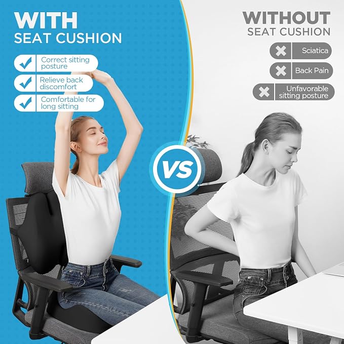 BEAUTRIP Seat Cushion & Lumbar Support Pillow - Image 6