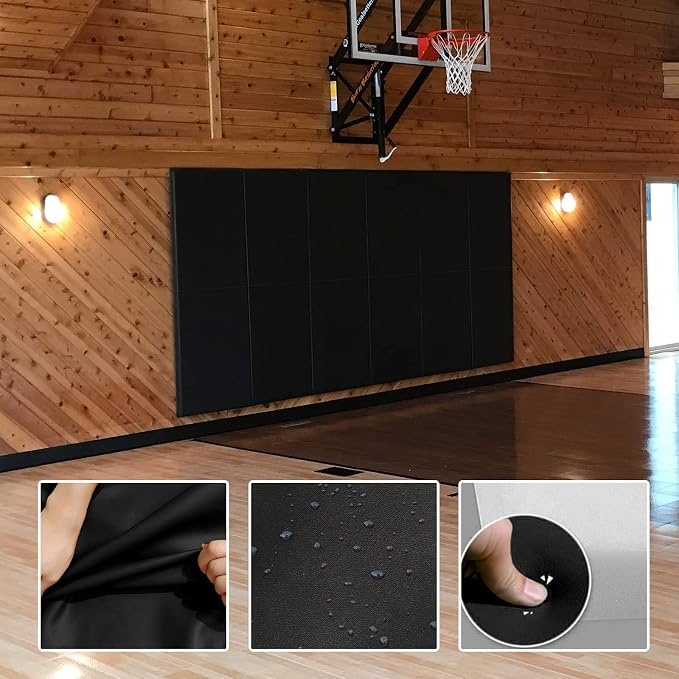 PROGOAL 2"/4" Thick Foam Protection Wall Pad，Gym Basketball-Court - Image 3