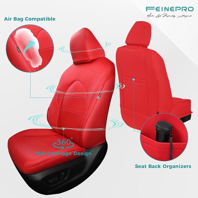 for Toyota Camry Seat Covers Hybrid XLE XSE 2018 2019 2020 2021 2022 2023 2024 - Image 3