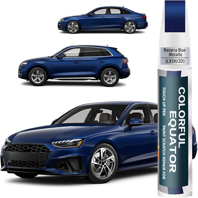 Navarra Blue Metallic Touch Up Paint Compatible by SNSIR
