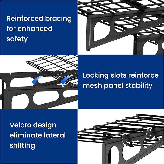 FLEXIMOUNTS 2-Pack 2x6ft Garage Shelving - Image 5
