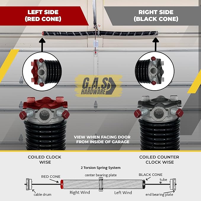 Garage Door Torsion Spring 273x2x35 Torsion Spring - Image 2