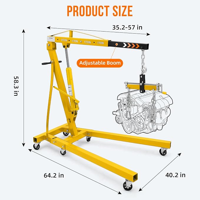 2 Ton Folding Engine Hoist - Image 5