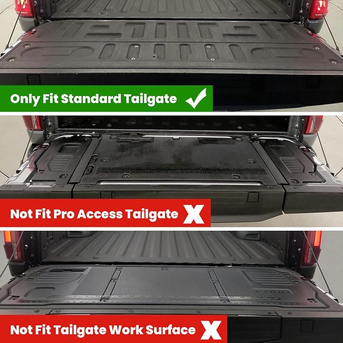 LASFIT Tailgate Mat for Ford F-150 2021-2025 Truck Tailgate Liner All Weather - Image 2
