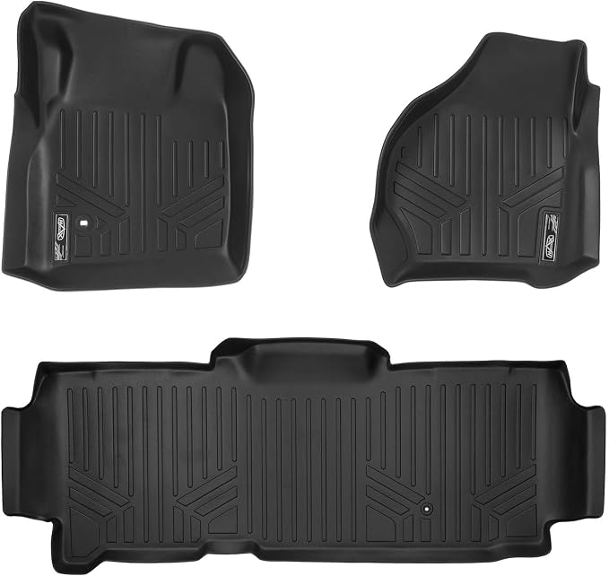 MAXLINER Custom Fit Floor Mats 2 Row Liner Set Compatible by SMARTLINER-USA