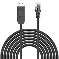 Radar Detector Cable, USB to RJ11 Plug Power Cord by Jsvecip