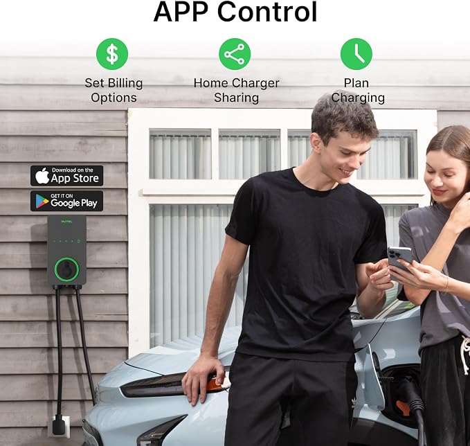 Autel Home Smart AI Level 2 EV Charger up to 40Amp, Indoor/Outdoor Fast - Image 6