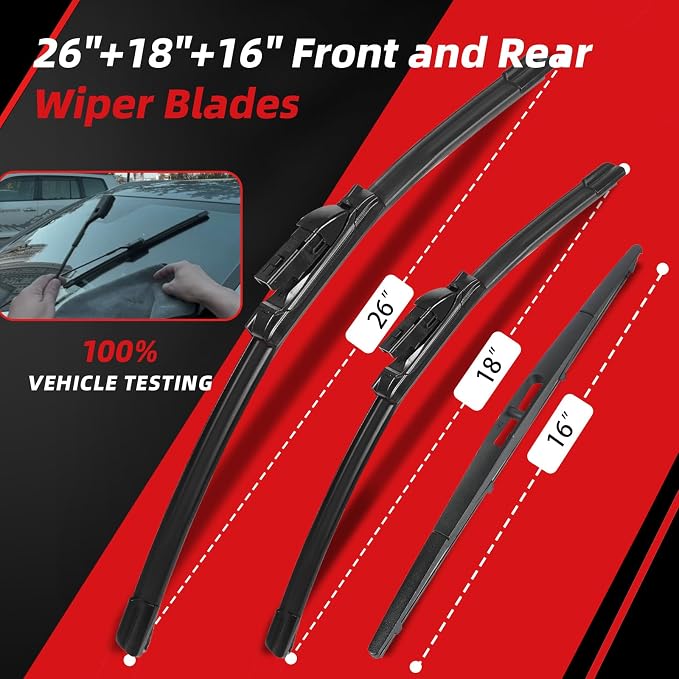 OTUAYAUTO Windshield Wiper Blades - Image 2