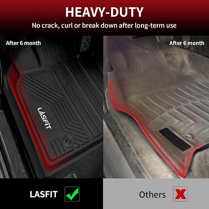 LASFIT Floor Mats for Toyota 4Runner 2013-2024 & for Lexus GX460 2014-2023 - Image 4