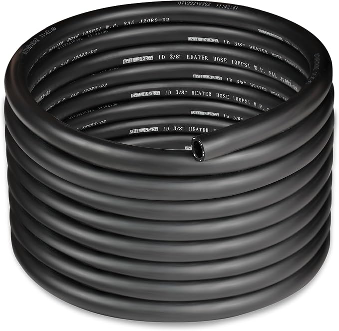 EVIL ENERGY 3/8" Heater Hose Coolant Radiator Straight 100PSI SAE 20R3 20FT by EVILENERGY