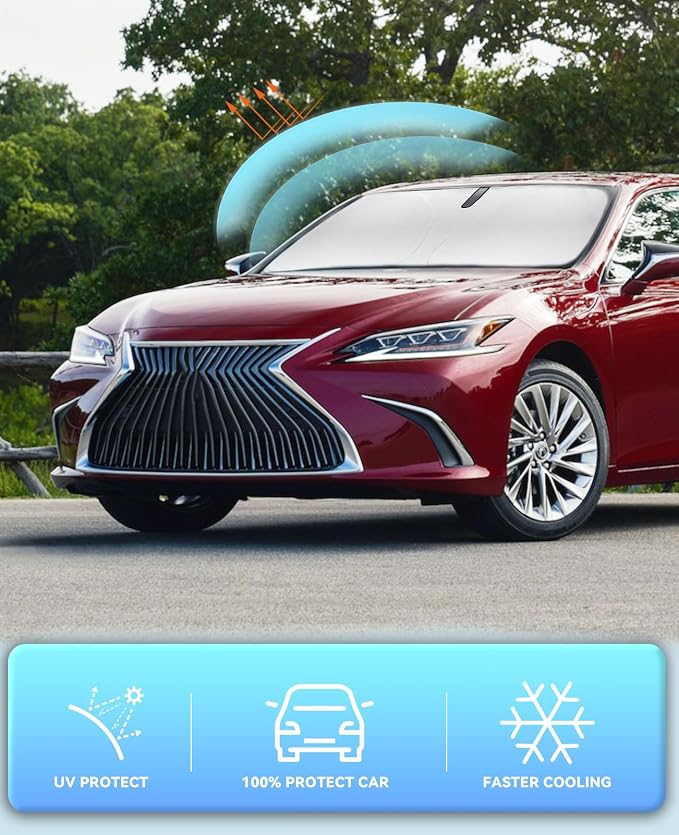 Sun Shade Car Sunshade for Lexus ES ES300h/ES350 2019-2024 2025 Accessories - Image 5