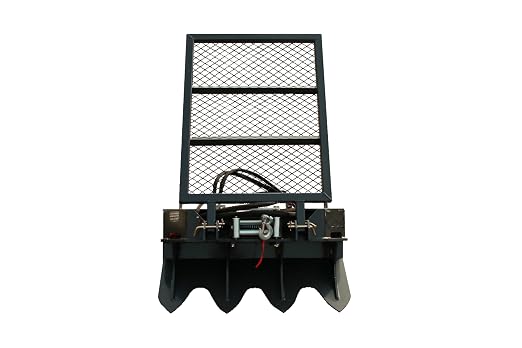 7.5T Skid Steer Winch, 93 FT Steel Cable Forestry Logging Winch, 15000 LB - Image 3