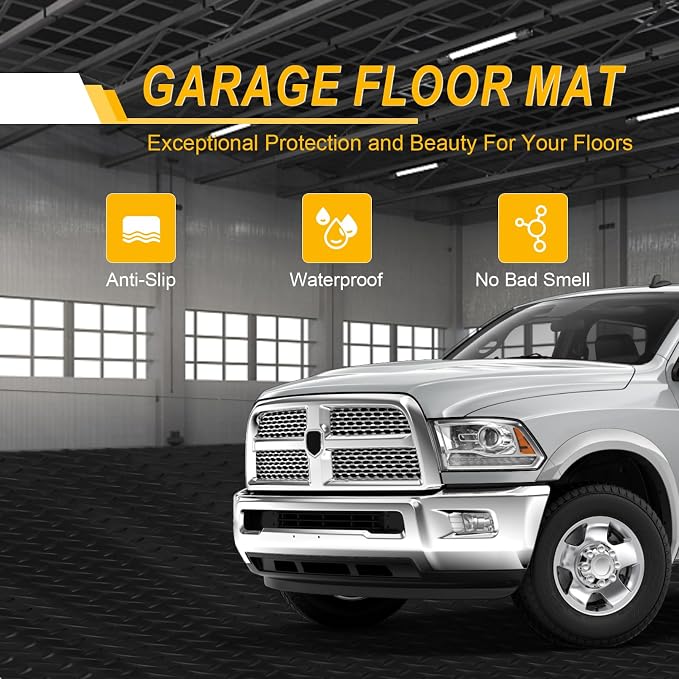 7.5x18 FT Garage Floor Mat, Flooring Roll - Image 3