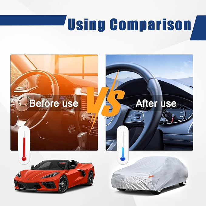Kayme 6 Layers Car Cover Custom Fit - Image 4